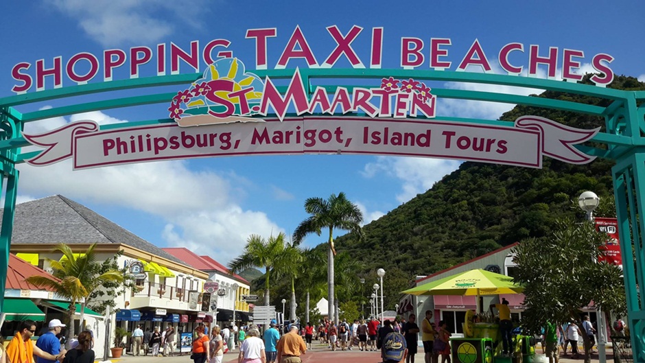 Philipsburg, capital de St. Maarten