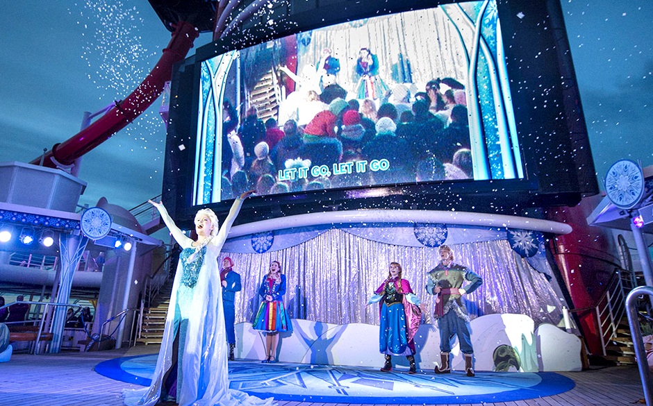 "Freezing the Night Away with Anna, Elsa and Friends"