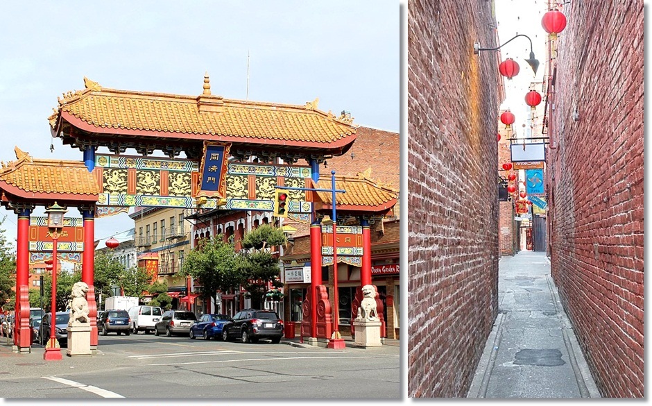 Portão de entrada da Chinatown / Fan Tan Alley