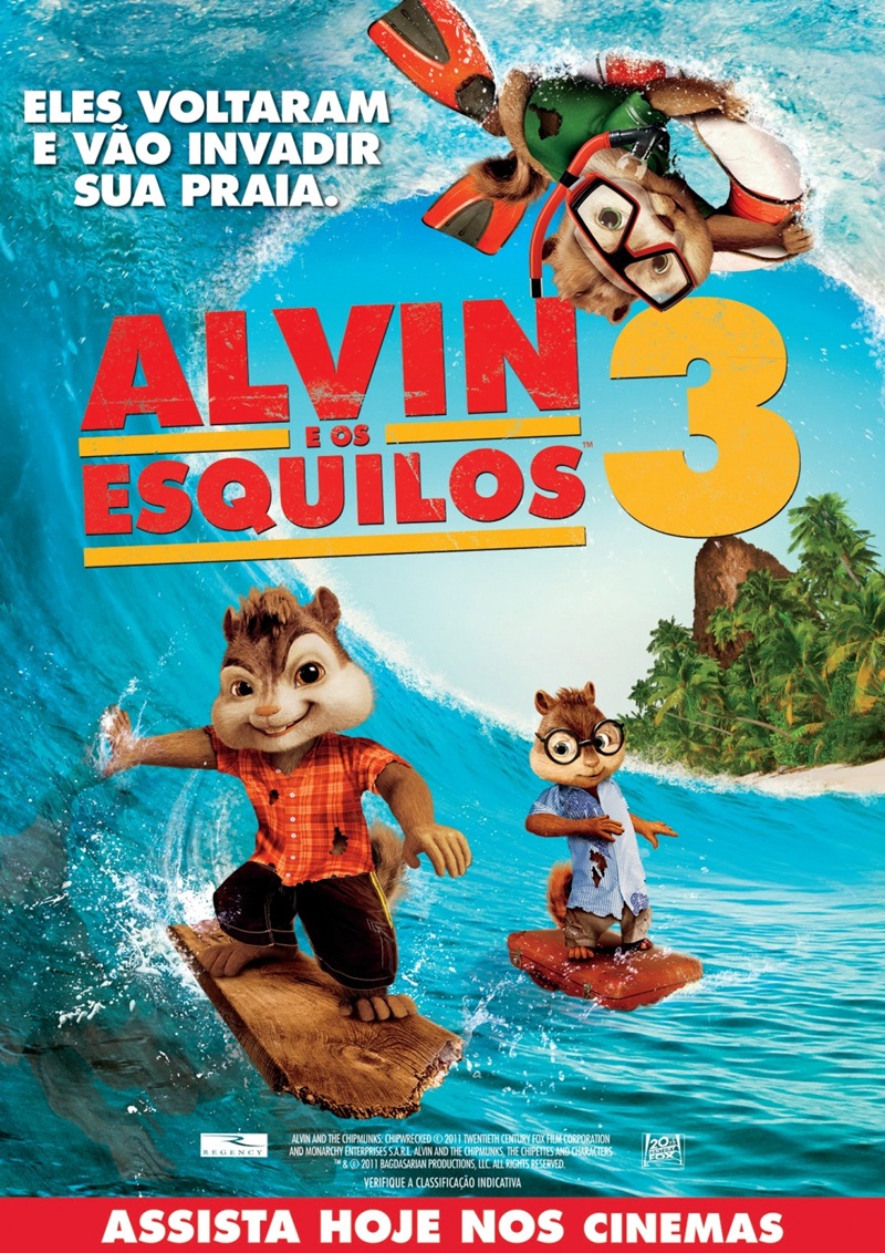 Alvin e os esquilos 3